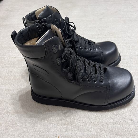 Mt. Emey 504 Supra-Depth Leather Boot Orthopedic Black 8" Size 13 9E - Picture 3 of 11